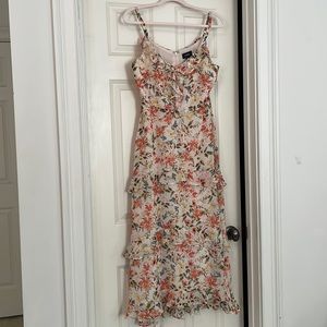 MSK Floral Maxi Dress